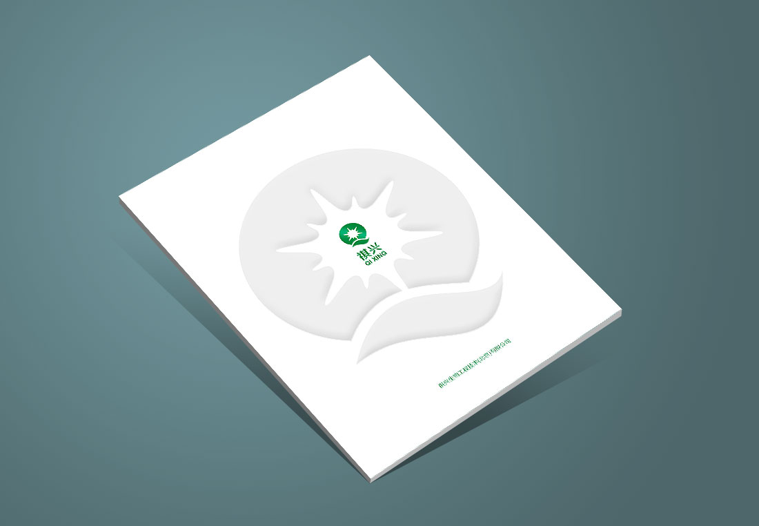 祺興生物公司畫(huà)冊(cè)封面設(shè)計(jì)