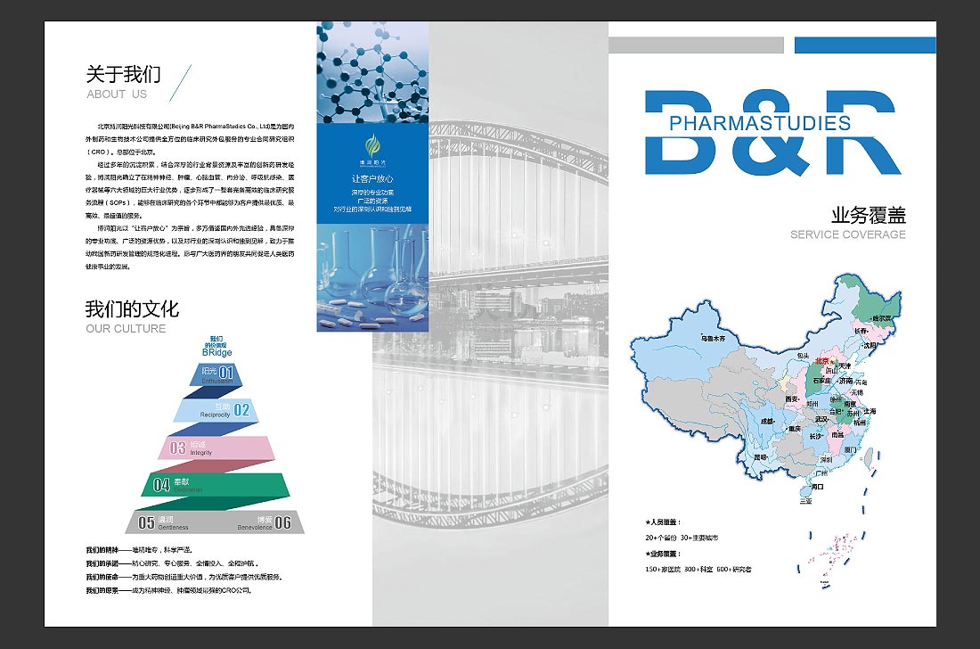 醫(yī)療畫冊設(shè)計(jì)制作，博潤醫(yī)療公司畫冊欣賞-3